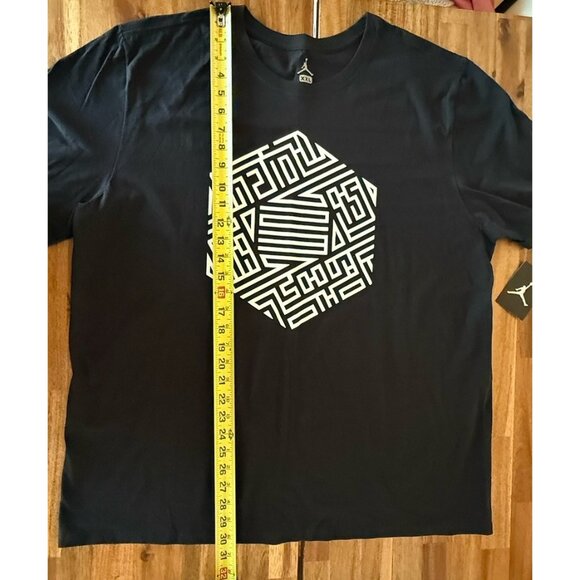 Nike Jordan Michael Jordan Maze Shirt Size 2XL Black Hard To Find Brand New - Picture 6 of 11